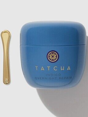 Tatcha Cream  Indigo Overnight Repair  1.7 oz Largeest Box Retail $105